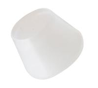ULTECHNOVO Custodia Protettiva Ammortizzatore Rimovibile in Silicone Bianco che Supporta Mignolo per Protezione e Assorbimento Vibrazioni per Racchetta da Tennis