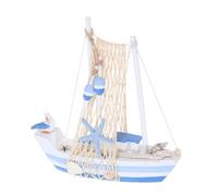 ULTECHNOVO di veliero mediterraneo Decorazioni nautiche per la casa Mini Modelli di Barche a Vela di Barca a Vela Decorazione della Barca a Vela imbarcazioni in Legno di Legno
