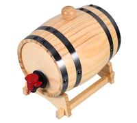 ULTECHNOVO Dispenser per Vino Barile Quercia per Whisky Cucina e Pub Decorazione Versatile e