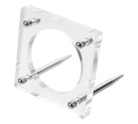 ULTECHNOVO Espositore per Moneta Commemorativa in Acrilico, Elegante | Diametro Interno 60mm, Facile Usare e Portare, per Conservare, Mostrare e Proteggere la Collezione