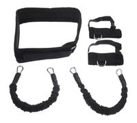 ULTECHNOVO Fasce Elastiche Allenamento Basket Regolabili per Salto Verticale Corda Elastica Resistente per Potenziamento Muscolare e Tecnica Strumento Fitness Multiuso per Pallacanestro