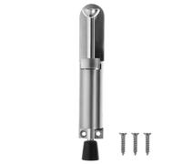 ULTECHNOVO Fermaporta Zinc Alloy con Leva Molla Stopper Piede Antiscivolo per Porte Interne ed Esterne Fermo Silenzioso e Robusto con Puntale