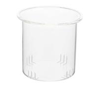 ULTECHNOVO Filtro per Tè in Vetro per Teiera Inserto Infusore Rimovibile per Foglie Sfuse Filtro Fine per Tisana e Infusione Resistente e Facile da Adatto Teiere con