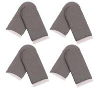 ULTECHNOVO Finger Sleeves per Gaming 8Pezzi Antiscivolo e Traspiranti Protezione Dita e Assorbimento Sudore per Sessioni di Gioco Lunghe