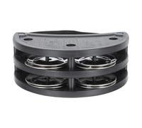 ULTECHNOVO Foot Tambourine Double Row Metal Jingle Bells Percussion Toy For Adults And Half Moon Design Reduces Fatigue Sound For Parties And Stage Performances