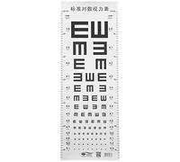 ULTECHNOVO Grafici Oculari Per Esami Oculistici 10 Piedi Grafico Per Test Visivi 2 In 1 E Misuratori Di Altezza Grafico Per Occhi Bassi Per Bambini Esame Oculistico Ospedale Acuità Visiva