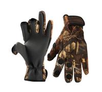 ULTECHNOVO Guanti Sportivi Antiscivolo a Tre Dita Esposte, Neoprene Taglia