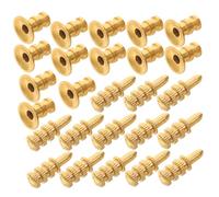 ULTECHNOVO Impostati Mobili di ferramenta kit assemblaggio accessori per arredamento accessori per mobili perno pioli reggimensola staffe di montaggio Lega di zinco Golden
