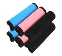 ULTECHNOVO Impugnature Antiscivolo per Bilanciere e Manubri, Set da 3 Paia Cuscinetti Rimovibili, Accessori Fitness per Barre Trazioni Porta, Facile Installazione e Pulizia, Materiali Sicuri