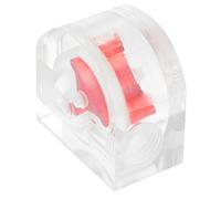 ULTECHNOVO Indicatore Facile da Installare di Flusso per Raffreddamento Computer in Acrilico Rosso, Design a 2 Vie Filetto G1/4 e Resistente