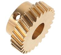 ULTECHNOVO Ingranaggio Pignone Metallo per Motoriduttore, Compatibile Distributori Automatici a Griffe, Design Doppio Foro per Manutenzione e Sostituzione Veloce