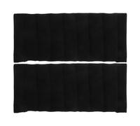 ULTECHNOVO Inserto Organizer in Divisorio Fotografica e Borsa Imbottito per 2 Velluto Nero Regolabile Scomparti Accessori Fotocamera, per Fotografia Outdoor e Viaggi