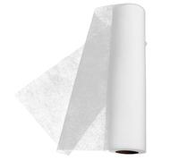 ULTECHNOVO Interfaccia Termoadesiva Bianca Doppia Faccia per Cucito e Bricolage Tessuto Non Tessuto Resistente con Adesivo Hot Melt per Accessori e Imbottitura Borse Supporto Durevole per