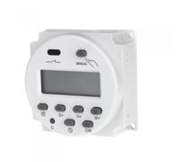 ULTECHNOVO Interruttore Timer Programmabile Controllo del Off da 1 a Ore 220v Mini Dimensione Display Lcd Materiale Plastica ed Elettronica, per Luci