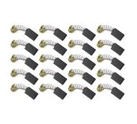 ULTECHNOVO Kit Carboncini Motore Elettrico 20 Pezzi 6X10X15Mm Molla e Filo, Spazzole per Trapano Elettrico e Martello Demolitore per Manutenzione