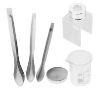 ULTECHNOVO Kit Fai da Te per Rossetti Stampo Silicone e Cucchiaio per Trucco della Lozione, Set Compatto Becher Dosatori, Adatto a Chi Ama Creare Rossetti a Casa o Viaggio