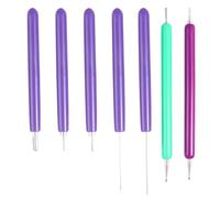 ULTECHNOVO Kit Fare Penne Quilling 7 Pezzi in Acciaio Inossidabile e Plastico Resistente alla Ruggine, Facile da Trasportare per Progetti di Arte e Fai da Te Colore Casuale