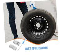ULTECHNOVO Kit Riparazione Pneumatici con Chiodi Gomma Fungo per Sigillatura Potenziata Compatto con Cacciavite Blu Ripara Forature per Auto Veicoli Elettrici
