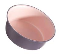 ULTECHNOVO Lavabo in Plastica Spesso e Stabile, Vasca per Lavaggio Viso e Pediluvio, Bacinella Multiuso per Uso Domestico in Cucina e Bagno, Design Doppio Colore Rosa e Viola, Dimensione