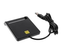 ULTECHNOVO Lettore Smart Card USB Multi-funzione Compatibile con Windows Vista X Supporto per Tessere Dnie Atm Ic Id Cac Sim Dispositivo Portatile e Facile da Usare