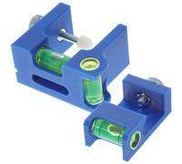 ULTECHNOVO Livella per Arco Precisa e Portatile per Archi Composti Blu | Strumento di Livellamento Pe, Design Infrangibile, Adatto a Accessori per Tiro Arco e Mira