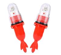 ULTECHNOVO Luce da Pesca Subacquea Rossa per Notte, Controllo Elettronico | Pp, Uso in Barca e Mare Salato, per Calate Multiple e Montaggi da Pesca