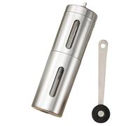 ULTECHNOVO Macinacaffè Manuale Portatile Inossidabile Macinatore Chicchi Leggero e Compatto per Espresso e Professionale e Regali