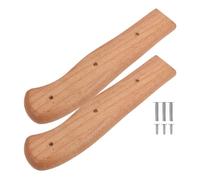 ULTECHNOVO Manico per Coltello in Legno Duro Ergonomico per Coltelli da Cucina Giapponesi, Impugnatura di Ricambio Sicura e Compatibile per Chef, Accessorio per Forniture Cucina