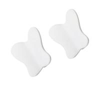 ULTECHNOVO Maniglia per Cassetto e Porta Armadio per Cameretta, Set 2 Pezzi, Design Farfalla Colorata Bianca, Manopola in Metallo Resistente per Mobili e Cassetti, Accessorio Decorativo