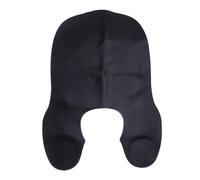 ULTECHNOVO Mantellina da Parrucchiere in Silicone per Capelli per Tintura Permanente e Taglio Protezione Abiti per Salone e Uso Domestico Colore Nero