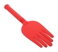 ULTECHNOVO Massaggiatore Corporeo Pat in Silicone Rosso per Collo e Spalla Design Ergonomico che Si Adatta alla Curva del Palmo per Alleviare la Fatica nel Lavoro D'ufficio