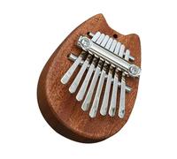 ULTECHNOVO Mini Kalimba 8 Tasti in Legno Cordino Portatile, Pianoforte a Dita Compatto per Ragazzo Ragazza e Principianti, Strumento Musicale Versatile per Spettacoli e Relax