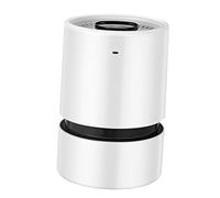 ULTECHNOVO Mini Purificatore d Aria USB Silenzioso con Filtro Hepa e Aroma Integrato Compatto per Casa Ufficio Camera da Letto e Dormitorio Bianco
