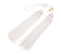 ULTECHNOVO Nappa Bianca da Taichi Leggero Resistente All'usura Decorazione Elegante per Performance e Allenamento di Arti Marziali