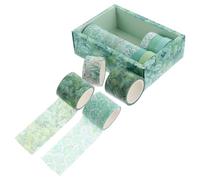 ULTECHNOVO Nastri Washi Set 12 Pezzi in Carta Adesiva Decorativa per Scrapbooking e Progetti Creativi Facili da Strappare e Riattaccare per Diario e Album Fotografici