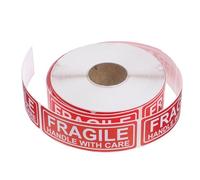 ULTECHNOVO Nastro di Avvertimento Fragile Maneggiare con Cura Etichette Adesive di Cautela per Oggetti Fragili Decalcomanie per Spedizione e Trasloco Adesivi per Imballaggio Sicuro