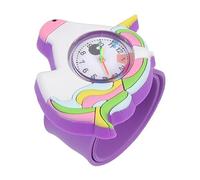 ULTECHNOVO Orologio a schiaffo per ragazze e ragazzi, grazioso orologio sportivo con motivo unicorno, cinturino da polso per donne e uomini, decorazioni per feste di compleanno, forniture per feste,