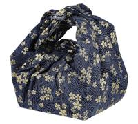 ULTECHNOVO Panno per Confezioni Regalo Stile Giapponese Blu in Cotone | Lunch Box e Bento, Resistente e Facile da Pulire, Asciuga Rapidamente, Uso Ristorante e Campeggio