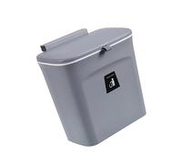 ULTECHNOVO Pattumiera da Sospesa con per Cucina Design e Gancio Staccabile Facile Fissaggio Della Borsa Della Spazzatura Adatta per e Camera