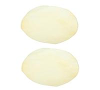 ULTECHNOVO Pelli per Tamburi in Pelle di Capra 35 Cm 2 Pezzi Coperture Resistenti per Conga e Tamburi a Mano Accessori Percussione per Strumenti Musicali Uso Professionale e Allenamento