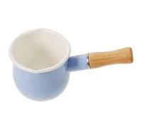 ULTECHNOVO Pentolino per Latte Smaltato Pentola Piccola Multi e Salse Adatta Induzione e Elettrici Facile per Maggiore Sicurezza