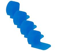 ULTECHNOVO Poggiadito e Sollievo dal Dolore Supporto per Pollice 4 Pezzi in Silicone Blu per Clarinetto per Amici che Imparano a Suonare Strumento
