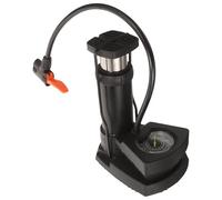 ULTECHNOVO Pompa Gonfiaggio Pneumatica Portatile Manometro per Veicoli a Due Ruote e Bici, Compatta e Leggera, Adatta a Scooter, Mountain Bike e Articoli Gonfiabili