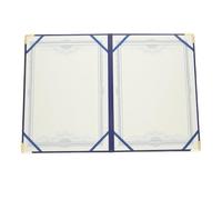 ULTECHNOVO Portadocumenti in Similpelle Pu Formato A3 per Certificati di Laurea, Diplomi e Premi, Copertina Protettiva Leggera e Portatile Design Elegante per Ufficio e Scuola