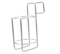 ULTECHNOVO Portaoggetti da Parete Foratura per Dispenser Supporto con Mensola per Bagno e Cucina Montaggio Facile e Veloce