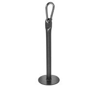 ULTECHNOVO Rastrelliera Carico Pesi in Acciaio per Bilanciere Supporto Sicuro con Moschettoni Accessorio Fitness per Allenamento Braccia Adatta Pesi Manubri e Dischi Bilanciere