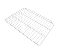 ULTECHNOVO Ripiano Laterale in Metallo Pannello Grigliato 43,5X30 CM per Congelatore e Mini Frigo, Organizer Salvaspazio Barriera Monolaterale per Scomparti Interni