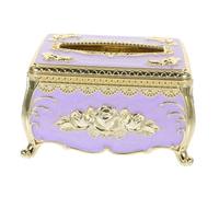 ULTECHNOVO Scatola Fazzoletti Vintage con Intaglio Organizer per Fazzoletti da per Cucina Camera Ufficio Decorazione da Scrivania