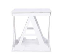 ULTECHNOVO Scatola per Palloncini Lettera a in Bianca Scatole per Decorazioni Shower e Primi Compleanni Leggero e Resistente per Feste di Matrimonio e Compleanno