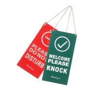 ULTECHNOVO Segnale Porta Doppia Faccia per Attività Commerciali Cartello Do Not Disturb e Open Closed in Acrilico Resistente Segnale per Negozi Uffici Ristoranti